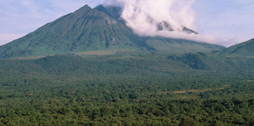 Mount Mikeno in Virunga National Park